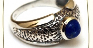 Bague homme lapis lazuli