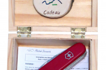 Version du coffret avec couteau