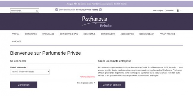 la parfumerie privée